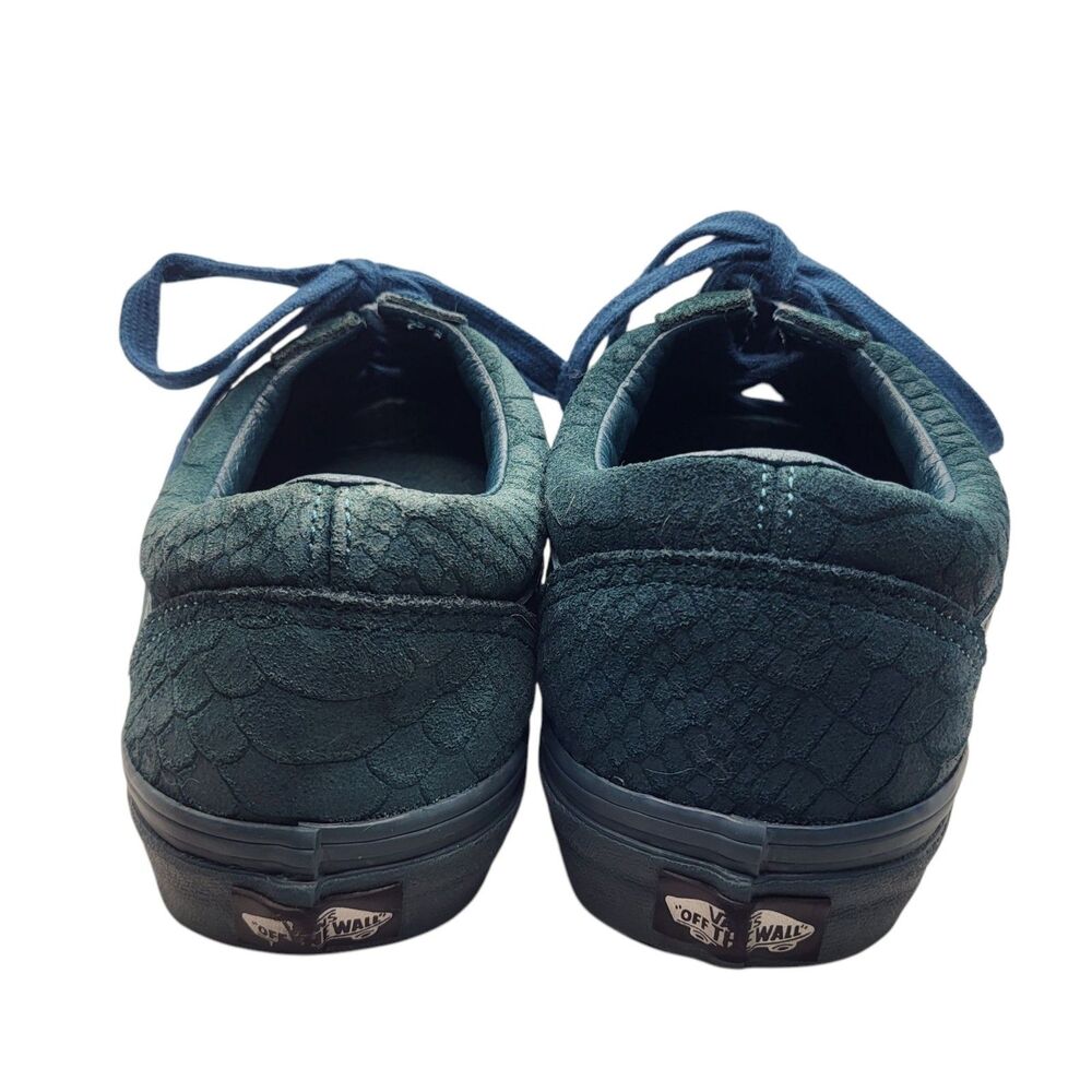 Vans Old Skool Mono Python Deep Green Women's Sz … - image 3